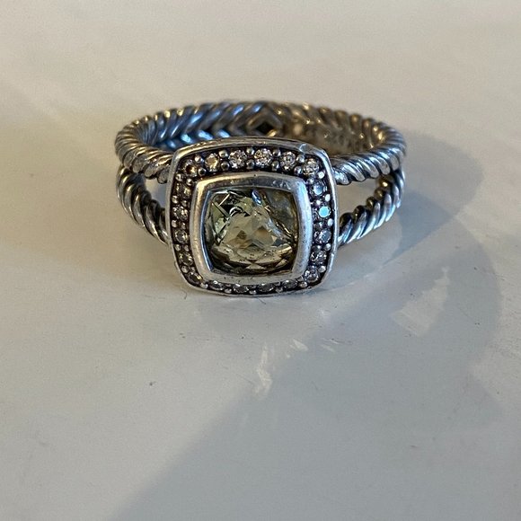 David Yurman lemon citrine ring - Picture 1 of 3